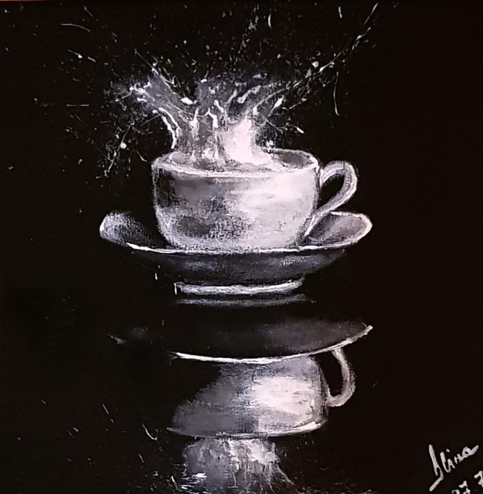 ArteDiAlina.com painting: Sugar is in